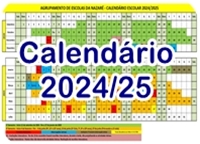 Calendário Escolar 2024/2025